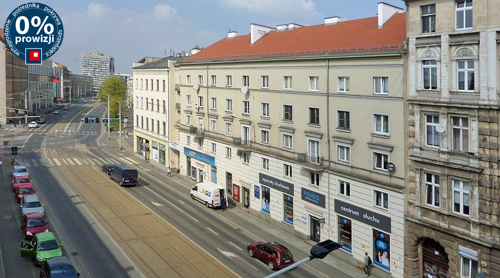 widok na panoramę miasta biura do wynajęcia Wrocław Fabryczna