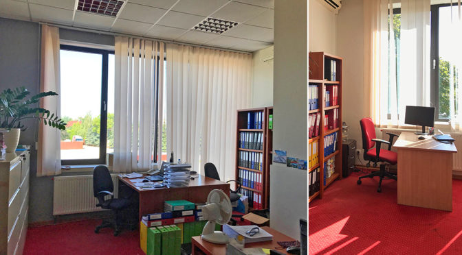 komfortowe wnętrze biura do wynajmu Wrocław