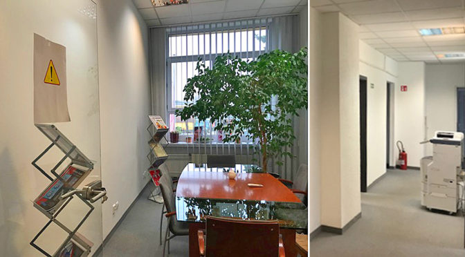 komfortowe wnętrze biura do wynajęcia Wrocław Krzyki
