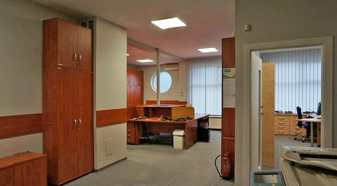wnętrze komfortowego biura na wynajem Wrocław Ołtaszyn
